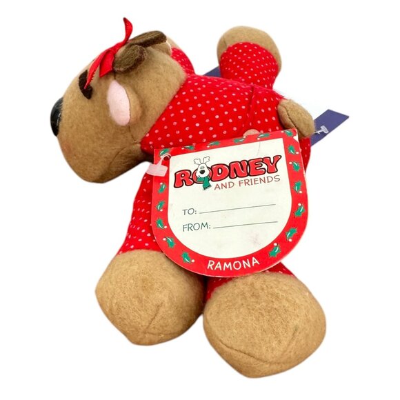 Vintage 1987 Rodney And Friends Ramona Reindeer - Burger King 1986 Hallmark - Picture 15 of 16